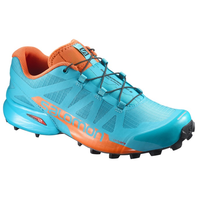 Salomon Singapore Womens Trail Running Shoes - SPEEDCROSS PRO 2 W Light Turquoise | 04739-UMRS